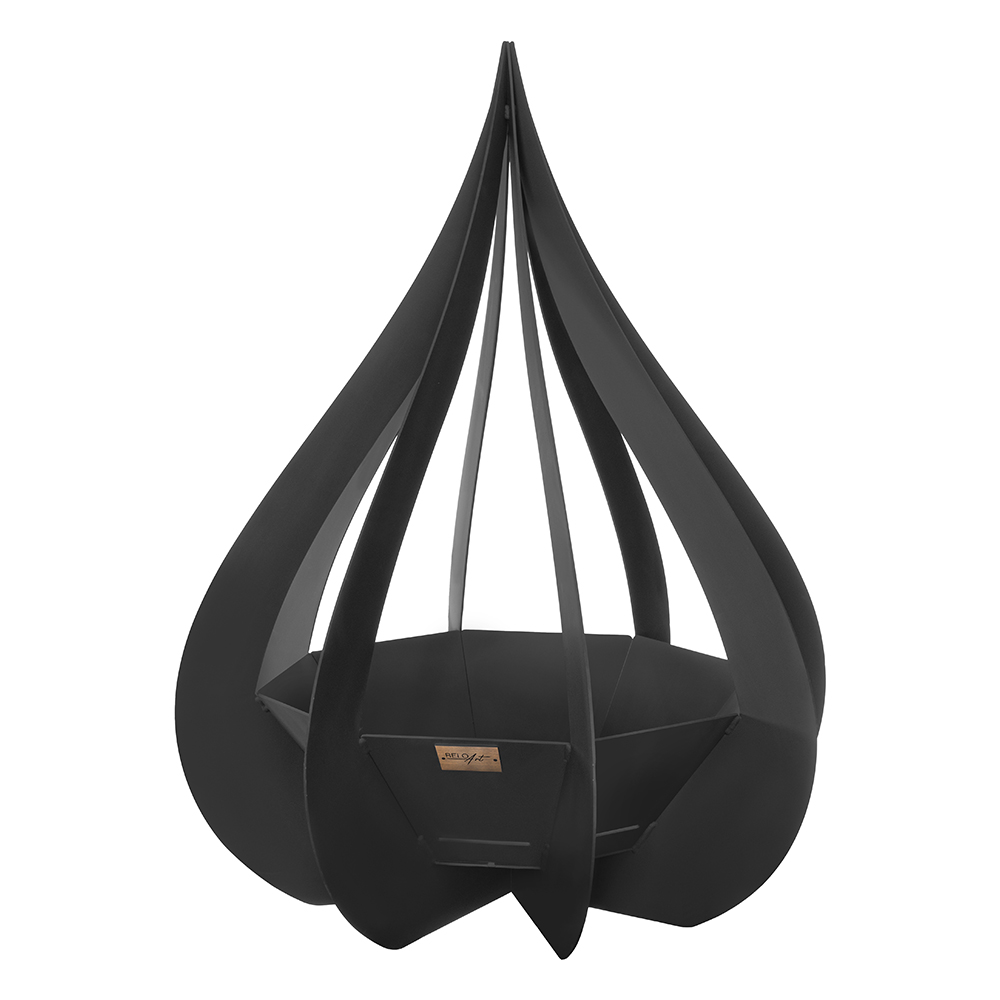 Csepp formájú tűzrakó