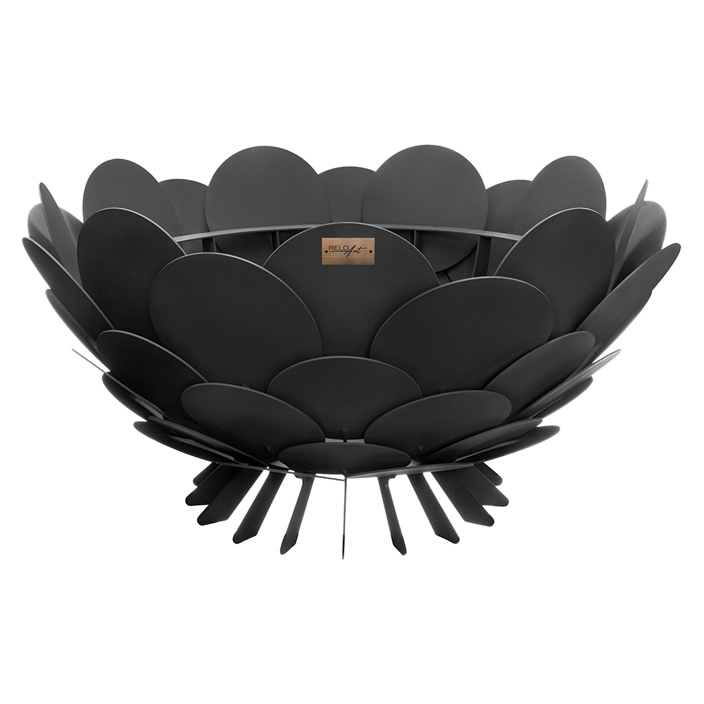 Rózsa mintázatú tűzrakó