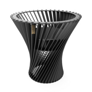 Spirál formájú tűzrakó